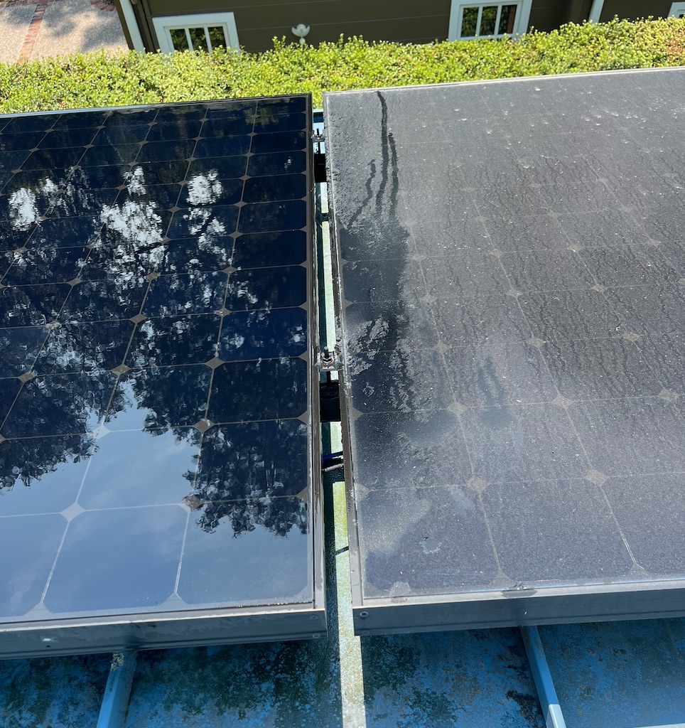 Rogers Windows and Gutters | Solar Panel cleaning image